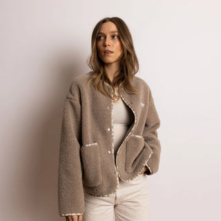 Teddy Fleece Jacke