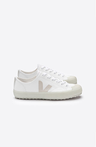 NET SUSTAIN Nova Sneakers aus Biobaumwoll-Canvas in Weiß